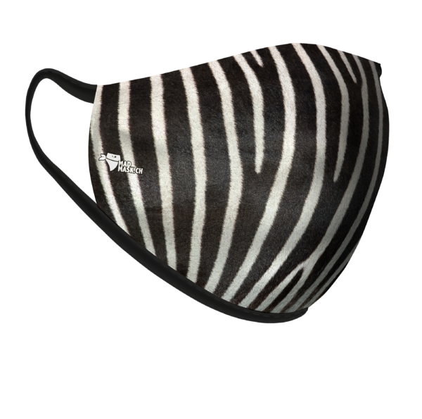 Waschbare Maske Zebra
